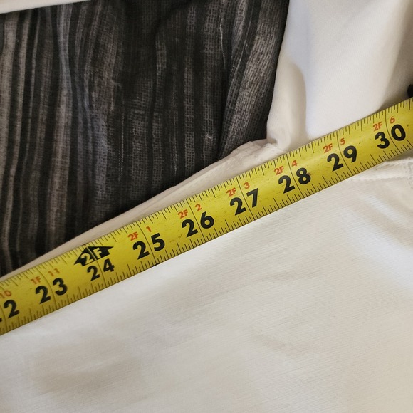 D93 Lucky Brand Lolita Skinny Jeans White Denim Size 6/28 Mid Rise Stretch Slim - Picture 6 of 10